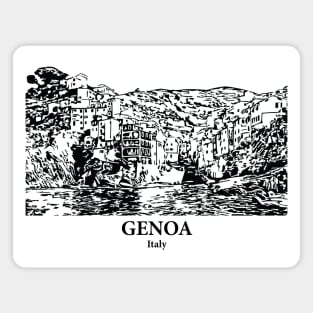 Genoa - Italy Magnet